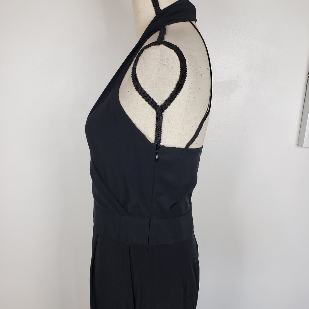 Express Black Halter Jumpsuit - Picture 7 of 14